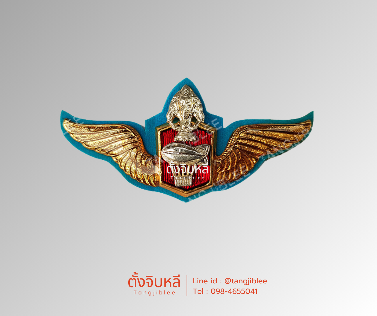 ปีกบอลลูน พื้นฟ้า