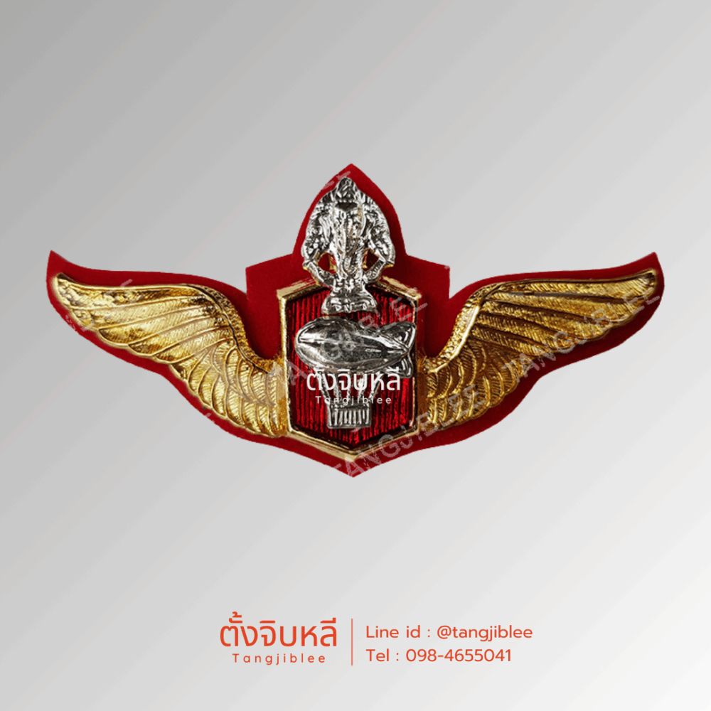 ปีกบอลลูน พื้นแดง