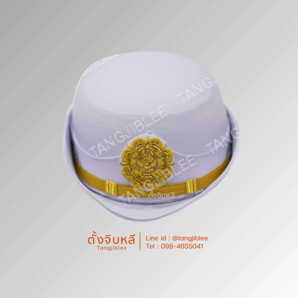 Alternative view of หมวกขาว ครูเอกชน เกรด A สำหรับผู้หญิง