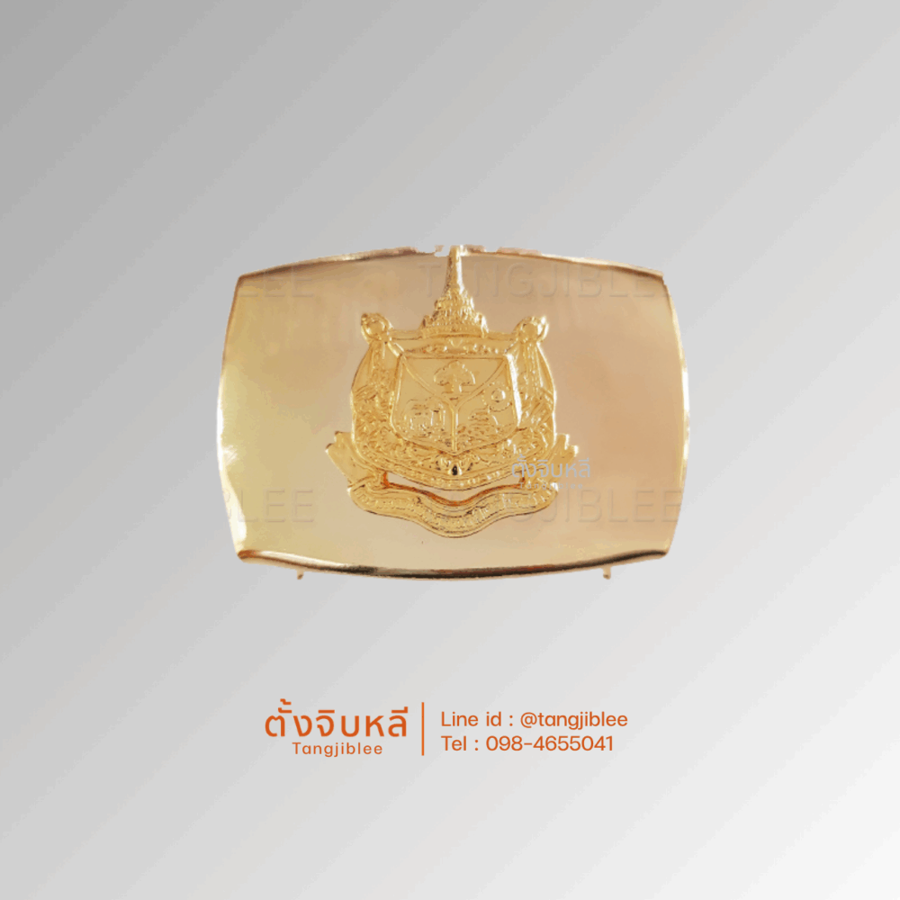 หัวเข็มขัด กระทรวงทรัพยากรธรรมชาติและสิ่งแวดล้อม ซ่อนปลาย