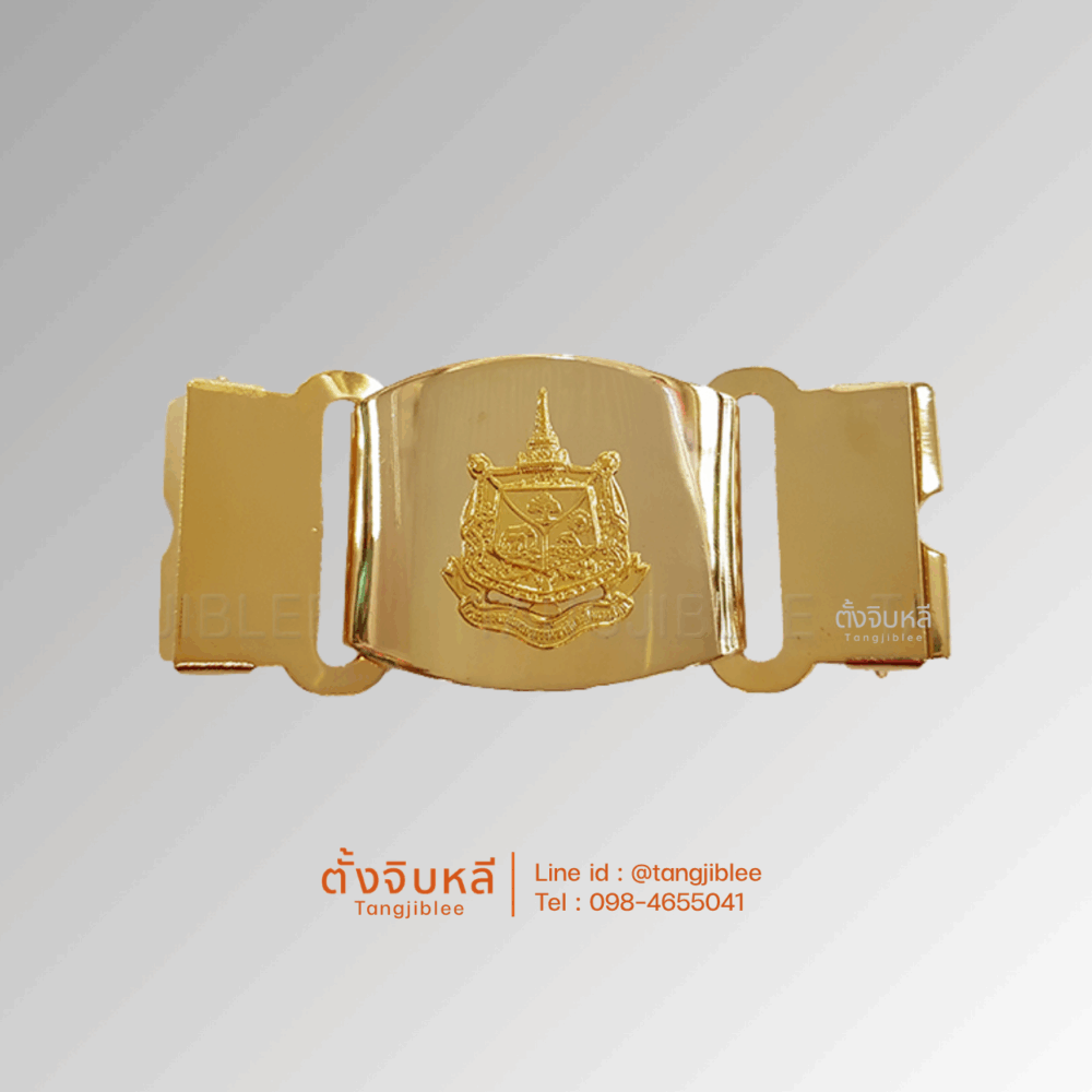 หัวเข็มขัด กระทรวงทรัพยากรธรรมชาติและสิ่งแวดล้อม ซ่อนปลาย