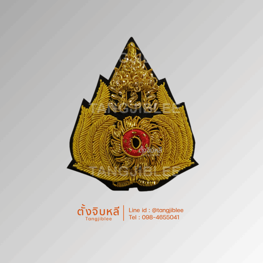 หน้าหมวกทหารบก ชั้นสัญญาบัตร
