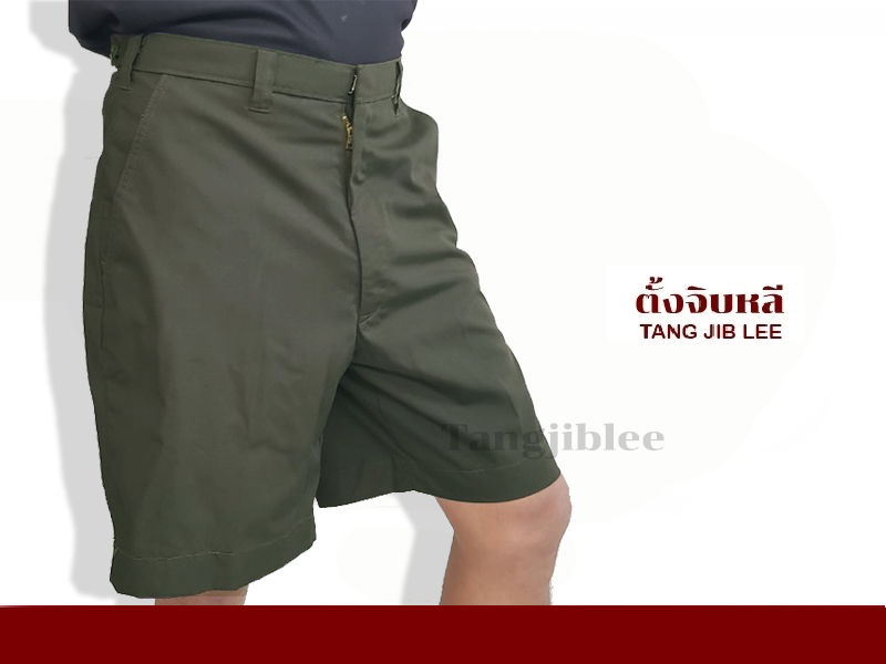 Alternative view of กางเกงขาสั้นเขียวขี้ม้า แฟชั่น เอว 30