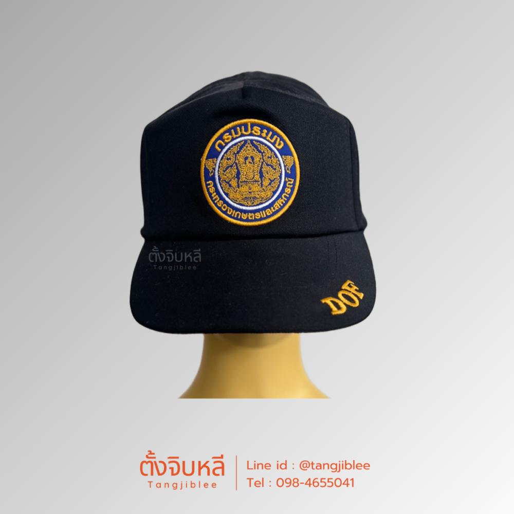 หมวกแก๊ป กรมประมง