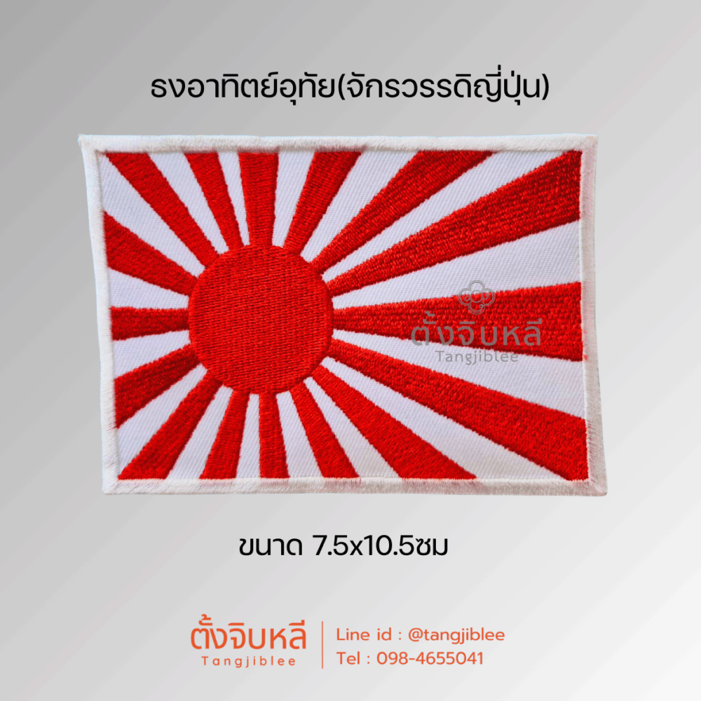 Alternative view of อาร์มผ้าปัก ธงนานาชาติ