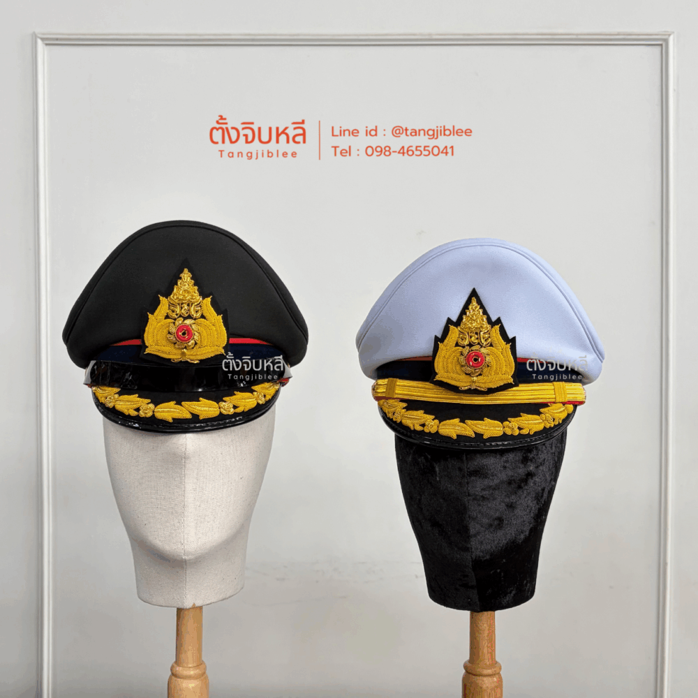 หมวกหม้อตาลทหารบก 1 ช่อ (ชั้นพันเอก-ชั้นพันเอกพิเศษ)