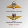 ปีกร่มเอราวัณชั้น 3 ปีกตรง , ปีกโค้ง